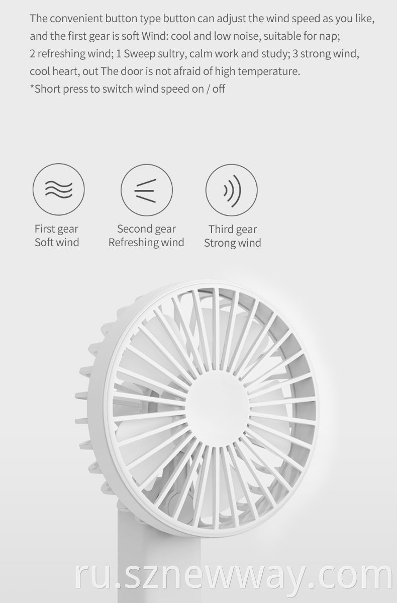 Qualitell Handheld Fan Zs6003